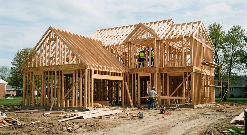 Building Addition Framing in Wilmington, NC