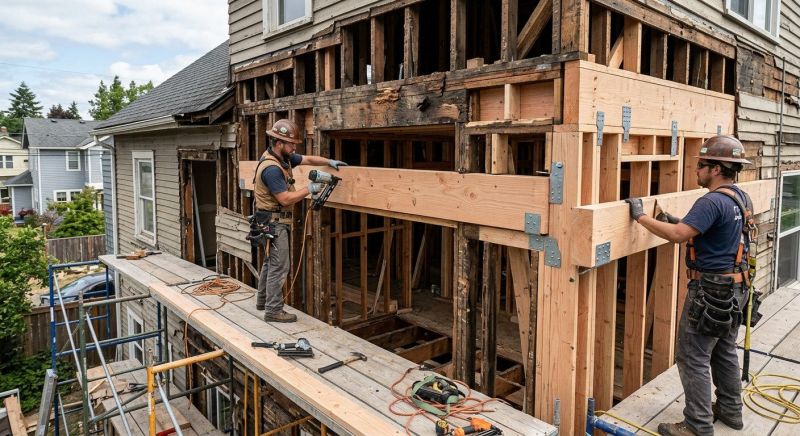 Damaged Framing Replacement in Kansas City, KS