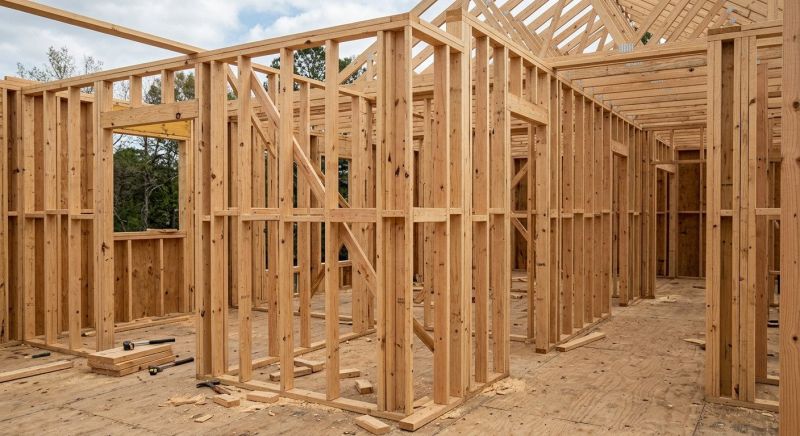 Timber Stud Framing in Kansas City, KS