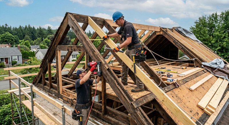Wood Framing Repair in Wilmington, NC